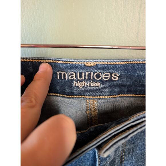 L Maurices Distressed Jeggings - Picture 2 of 4